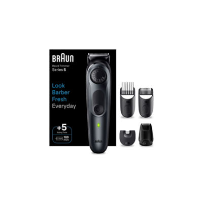 Beard Trimmer Series 5, +2 Styling Tools, 20 Lengths, Sharp Blade, BT5500