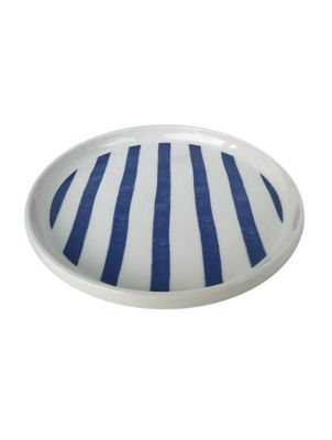 Painted Stripe Side Plate