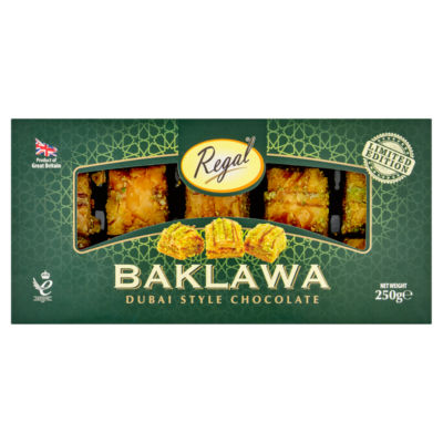 Limited Edition Baklawa Dubai Style Chocolate 250g thumbnail 2