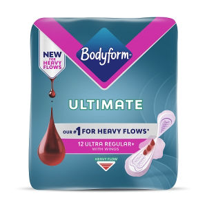 Ultimate Ultra Regular Sanitary Towels Wings 12 pack thumbnail 2