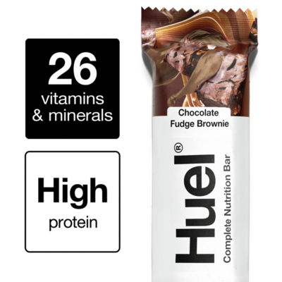 Huel Chocolate Fudge Brownie Flavour Complete Nutrition Bar 55g