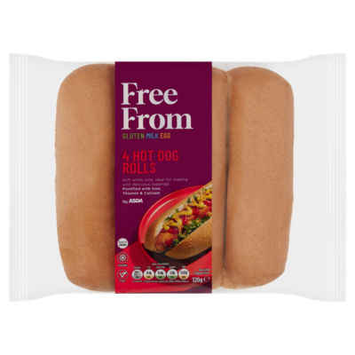 4 Hot Dog Rolls 320g thumbnail 2