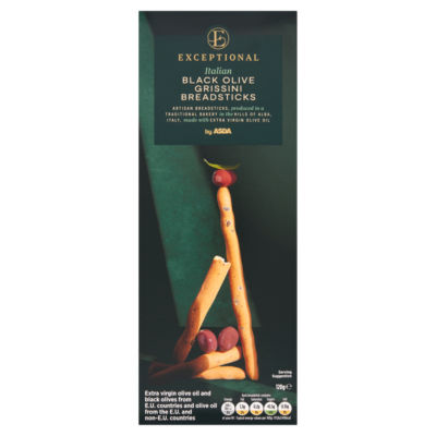 Italian Black Olive Breadsticks 120g thumbnail 2