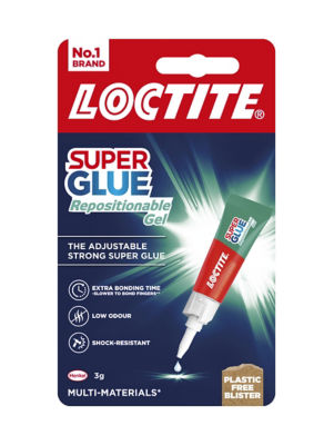 Super Glue Repositionable Gel 3g