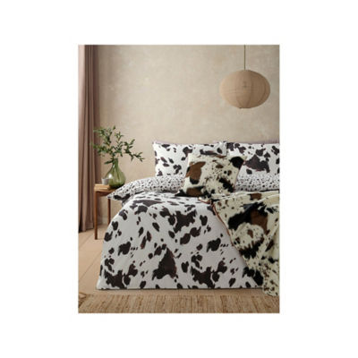 Cowhide Reversible Duvet Set King