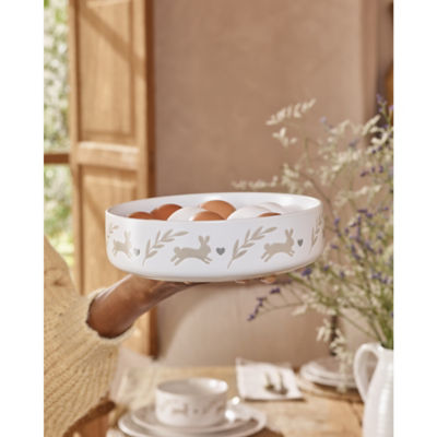 White Bunny Pasta Bowl thumbnail 2
