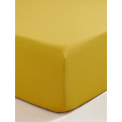 Plain Fitted Sheet Single