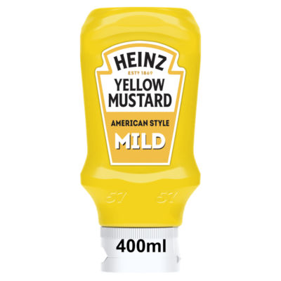 Heinz American Style Mild Yellow Mustard 400ML