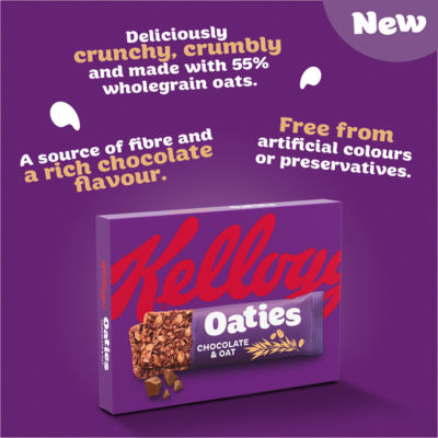 Oaties Chocolate & Oat snack bars 4x40g thumbnail 3