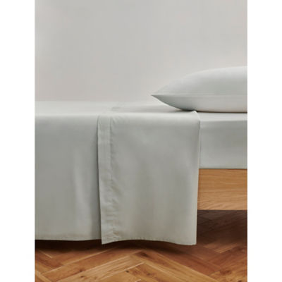Luxuriously Sateen 100% Cotton 300 Thread Count Flat Sheet Super King