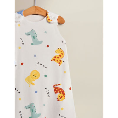 Safari Cotton Summer Sleeping Bag 1 Tog – Set of 2 18-36 Months thumbnail 4