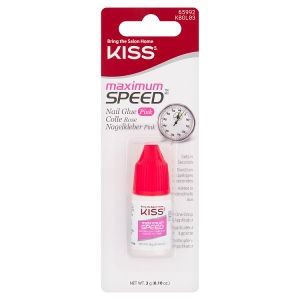 Maximum Speed Nail Glue Pink 3g