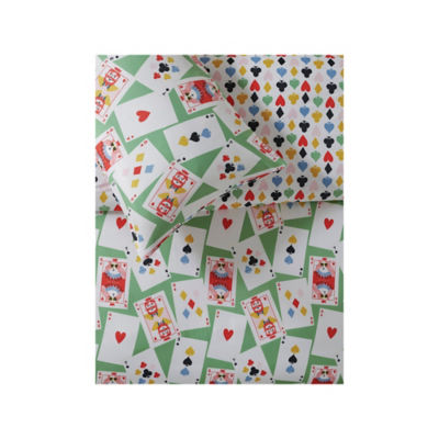 Playing Cards Microfibre Reversible Duvet Set Single thumbnail 3