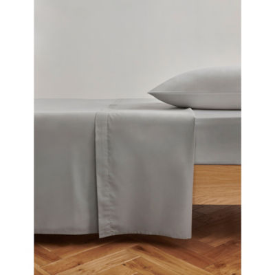Plain Easycare Flat Sheet Double