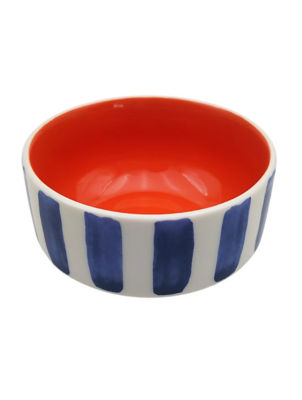 Painted Stripe Nibble Bowl