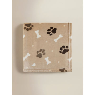 Paw Print Super Soft Throw 120x150 thumbnail 2