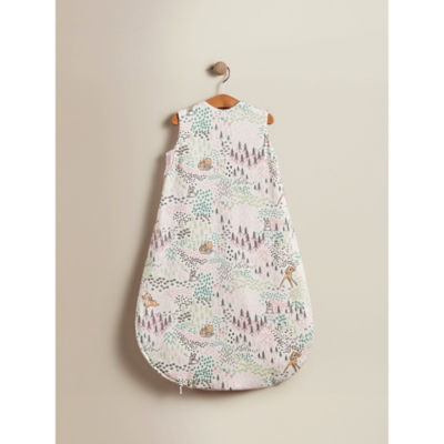 Disney Bambi Pink Cotton Summer Sleeping Bag 1 Tog 18-36 Months thumbnail 3