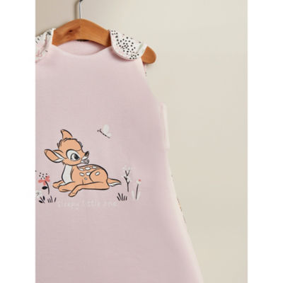 Disney Bambi Pink Cotton Summer Sleeping Bag 1 Tog 18-36 Months thumbnail 4