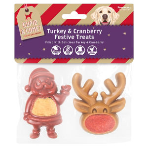 Turkey & Cranberry Festive Treats 100g thumbnail 2