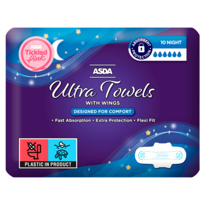 10 Night Ultra Towels with Wings