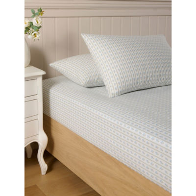 Stacey Solomon Vintage Stripe Floral Cotton Pillowcase Pair