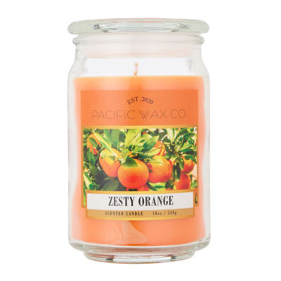 Pacific Wax Co Jar Zesty Orange Large Jar