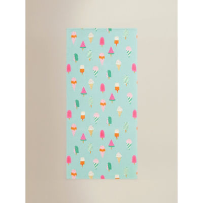 Ice Cream Printed Beach Towel thumbnail 2