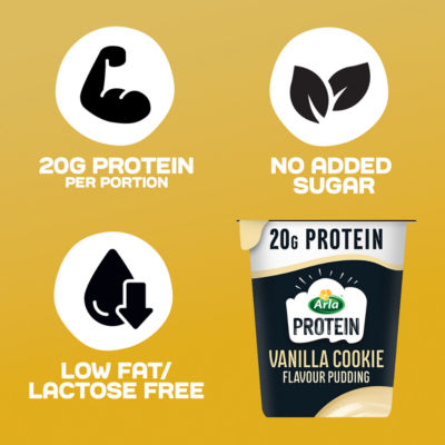 Protein Vanilla Cookie Flavour Pudding 200g thumbnail 3