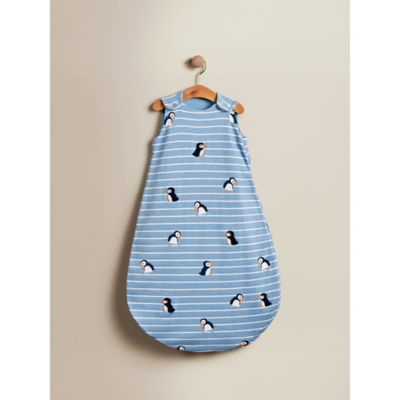 Blue Puffin Tufted Cotton Summer Sleeping Bag 1 Tog 18-36 Months