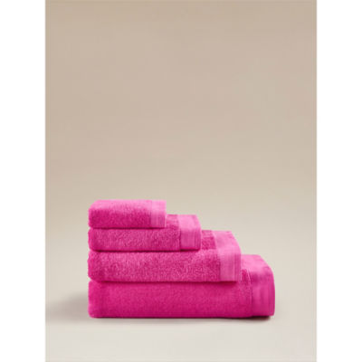 Hot Pink Cotton Face Cloth thumbnail 2