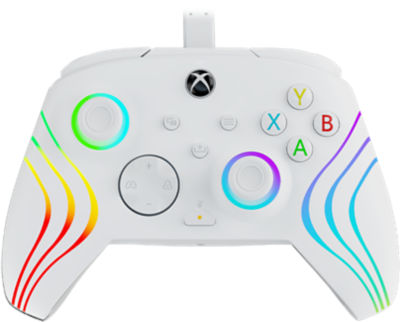 PDP Afterglow™ Wave Wired Controller for XBOX SERIES X/S & XBOX ONE - White