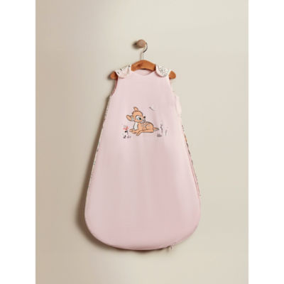 Disney Bambi Pink Cotton Summer Sleeping Bag 1 Tog 6-18 Months