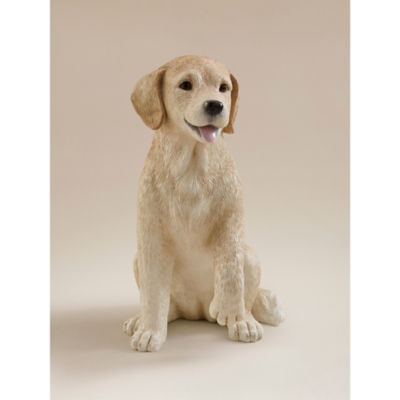 Natural Dog Garden Ornament
