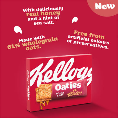 Oaties Honey & Oat snack bar 4x40g thumbnail 3