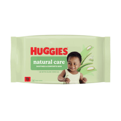 Huggies Natural Care 99% Water Baby Wipes