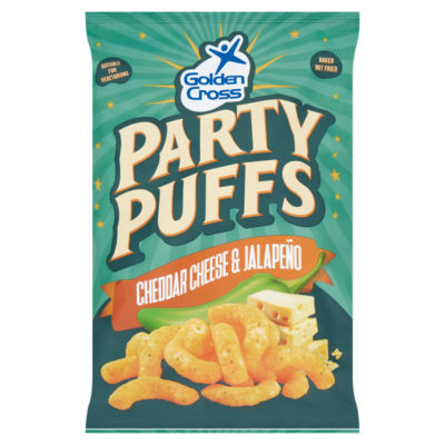 Cheddar Cheese & Jalapeño Party Puffs 125g thumbnail 2