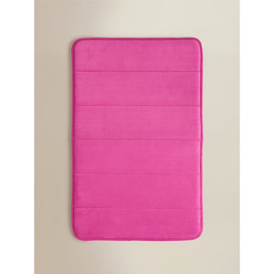 Hot Pink Cotton Bath Mat thumbnail 2