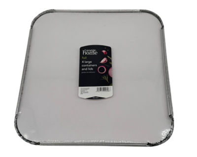 Foil Containers With Lids 4Pk thumbnail 2