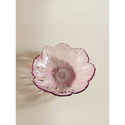 Outdoor Plastic Flower Serving Bowl