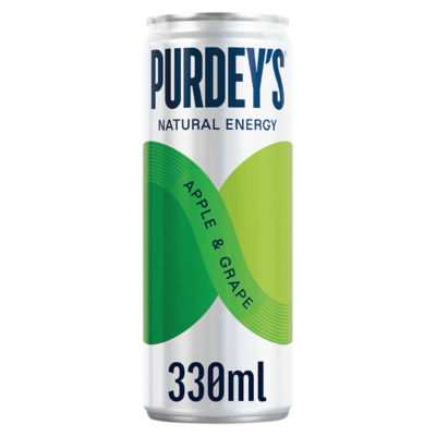 Natural Energy Apple & Grape 330ml Can