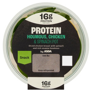 Protein Houmous, Chicken & Spinach Pot 120g