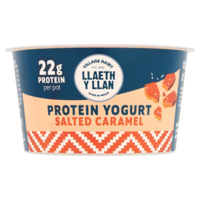 Llaeth Y Llan Salted Caramel Protein Yogurt 200g
