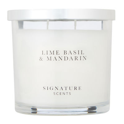 Signature Scents Lime Basil & Mandarin Candle thumbnail 2