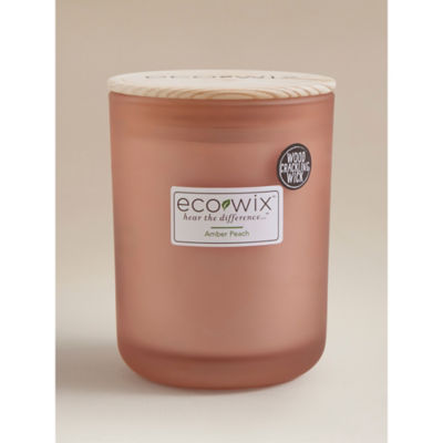Ecowix Large Candle - Amber Peach 425g
