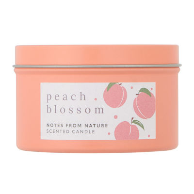 Notes From Nature Peach Blossom Tin Candle thumbnail 2