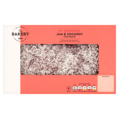 Jam & Coconut Traybake 300g thumbnail 2