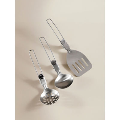 Xplor Silver 3 Piece Cooking Utensil Set thumbnail 3
