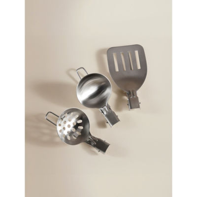 Xplor Silver 3 Piece Cooking Utensil Set thumbnail 4