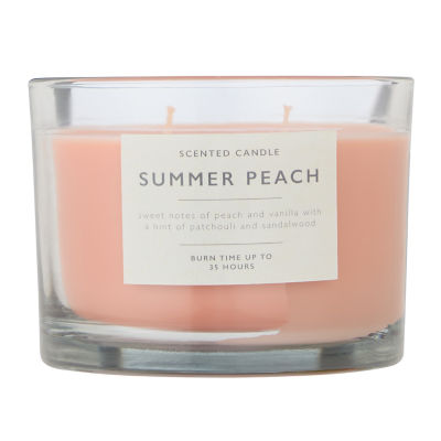 Summer Peach Multiwick Candle thumbnail 2