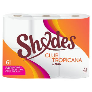 Club Tropicana 6 Rolls Toilet Tissue thumbnail 2
